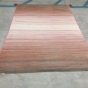7 'x 10' 7x10 Warm Outdoor Carpet Pink Salmon